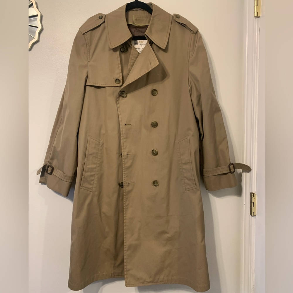Vintage Trench Coat with removable lining